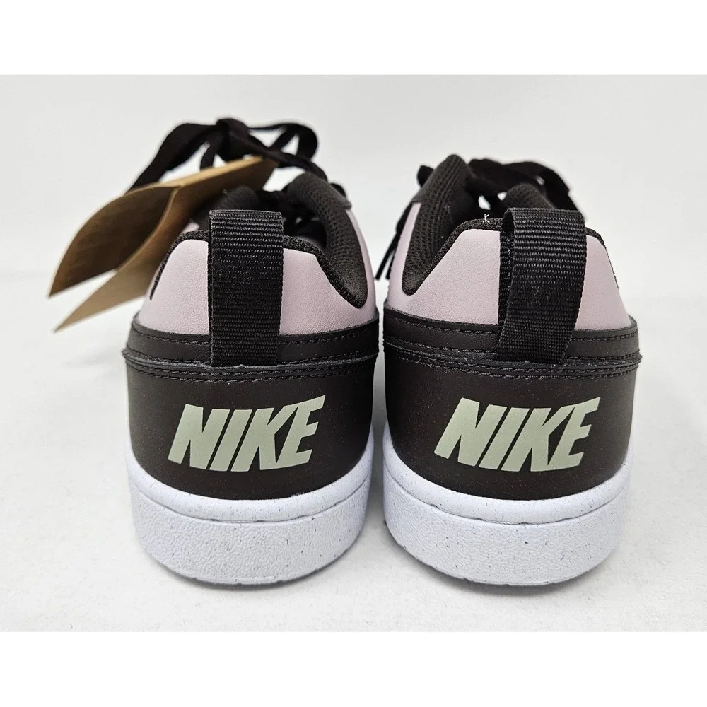 Nike Boy's Court Borough Recraft Low Top Sneakers Sz 5.5M Rose/Brwn DV5456 NEW!